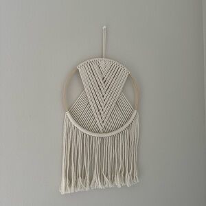 Macrame wall hanging